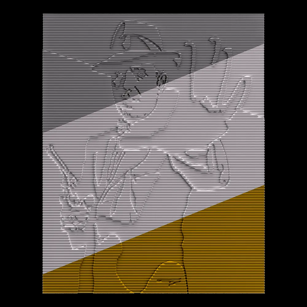 Deco Line – Al Capone 3ds Max
