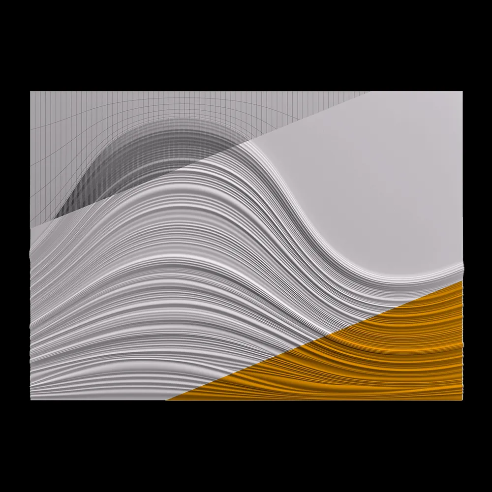 Deco Line – Big Wave 3ds Max