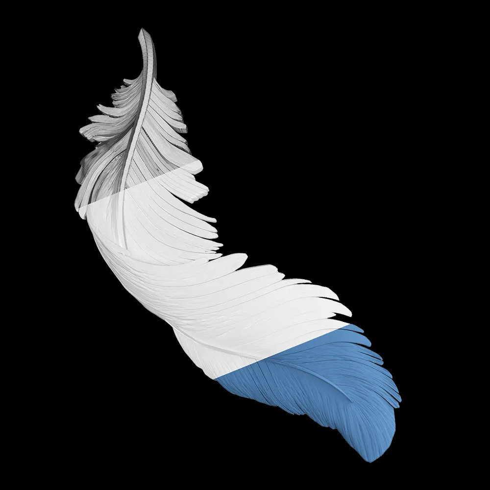 Deco Line – Feather 3ds Max