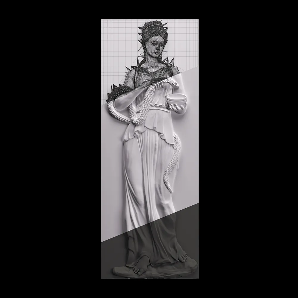 Deco Line – Hygeia 3ds Max