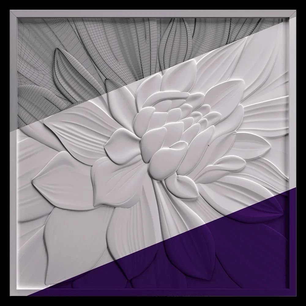 Deco Line – Lotus 3ds Max