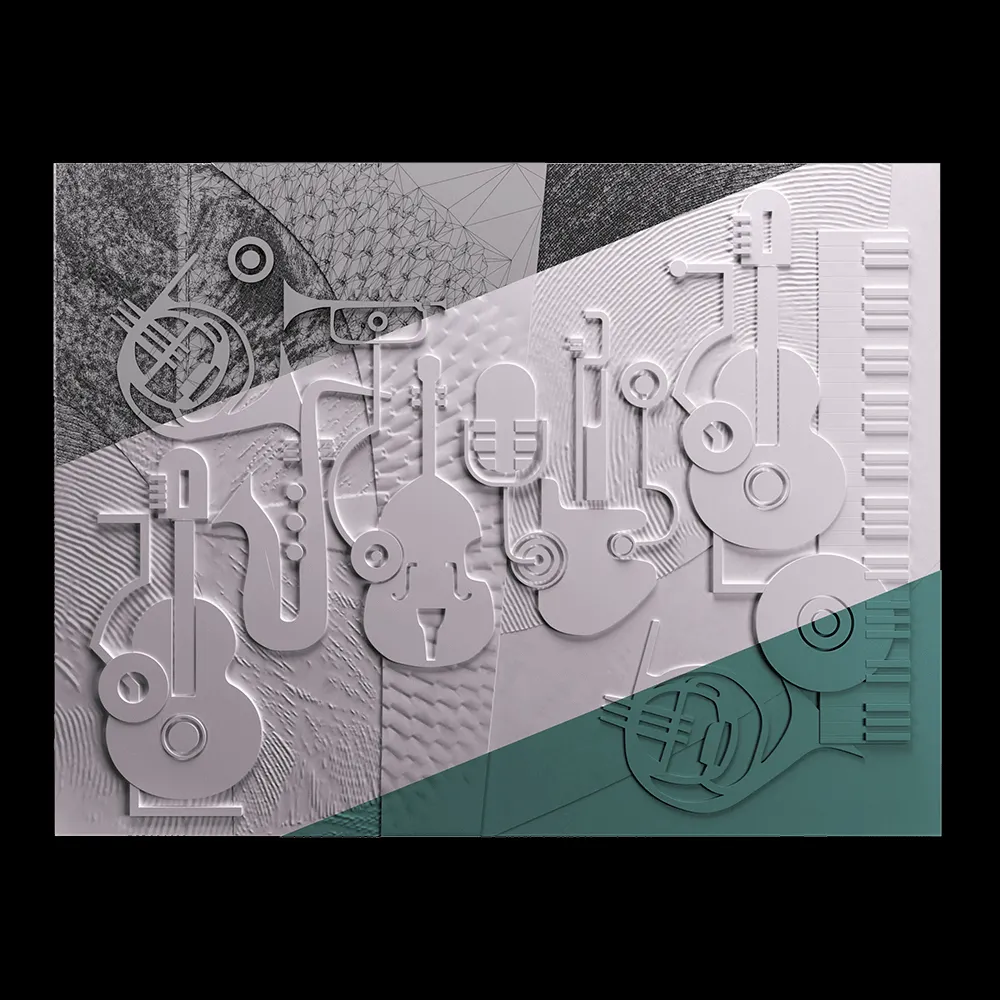 Deco Line – Orchestra 3ds Max