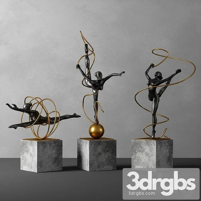 Deco sculpture 3dsmax Download
