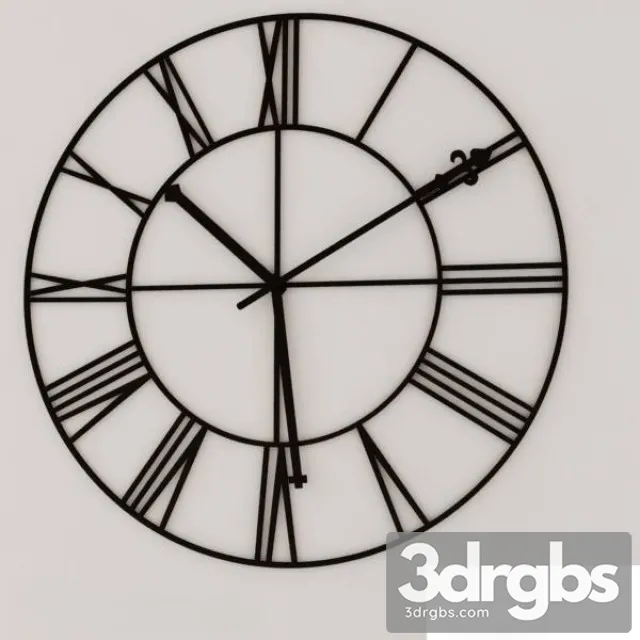 Deco Wall Clock Factory 3dsmax Download