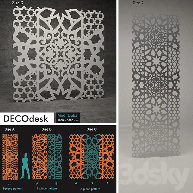 DECOdesk Model Dubai 3ds Max