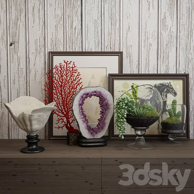 Decor coral 05 3ds Max