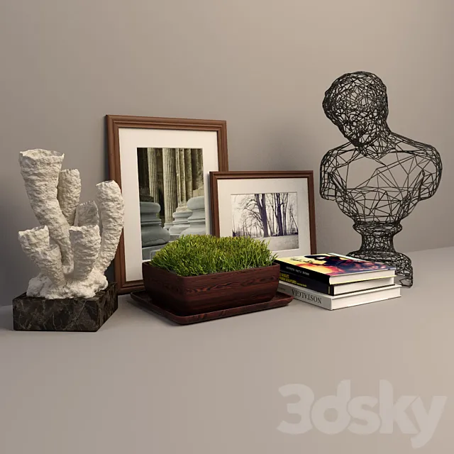 decor coral 4 3DS Max Model