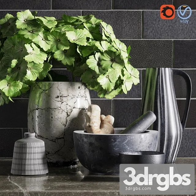 Decor For The Kitchen 3dsmax Download