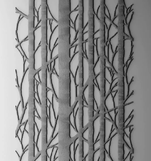 Decor for wall. Panel. 3D 664 3dsMax Model