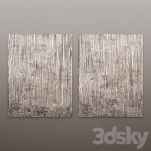 Decor for wall. Panel. 3DSMax File