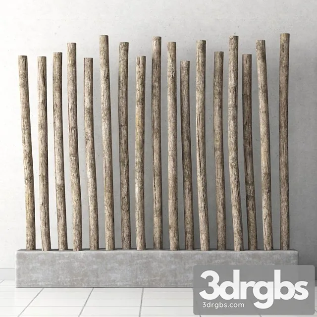 Decor from old branches 3dsmax Download