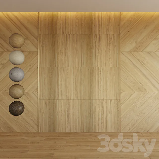 Decor Italon LOFT Tatami Chevron 3ds Max