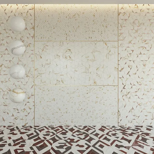 Decor Marvel Shine Atlas Concorde 3dsMax Model