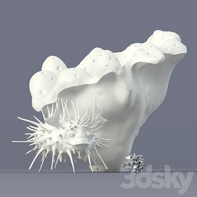 Decor “Ocean” 3DS Max Model