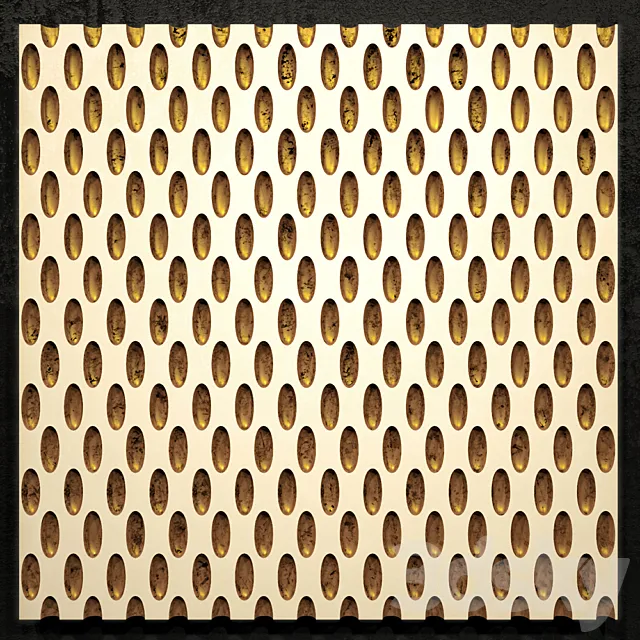 decor panel 3DS Max Model