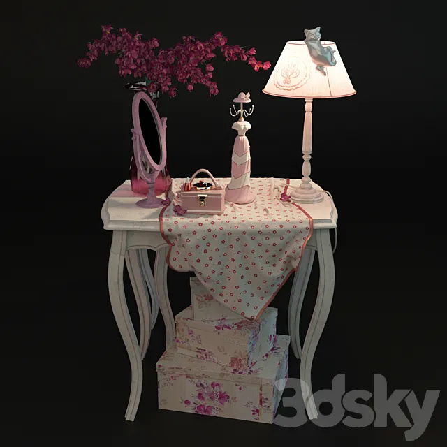 Decor Provence 3ds Max