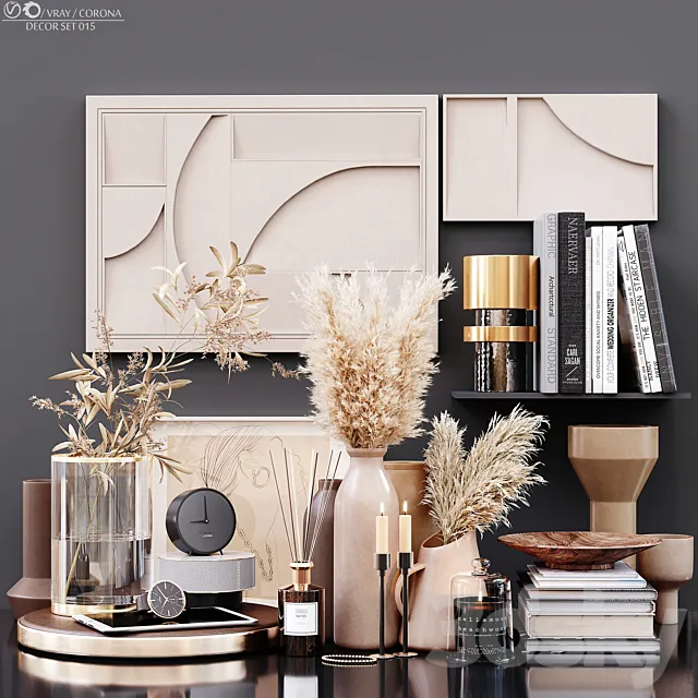 Decor Set 015 3ds Max
