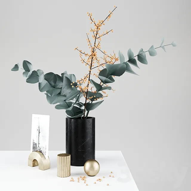 Decor set 02 3DS Max Model