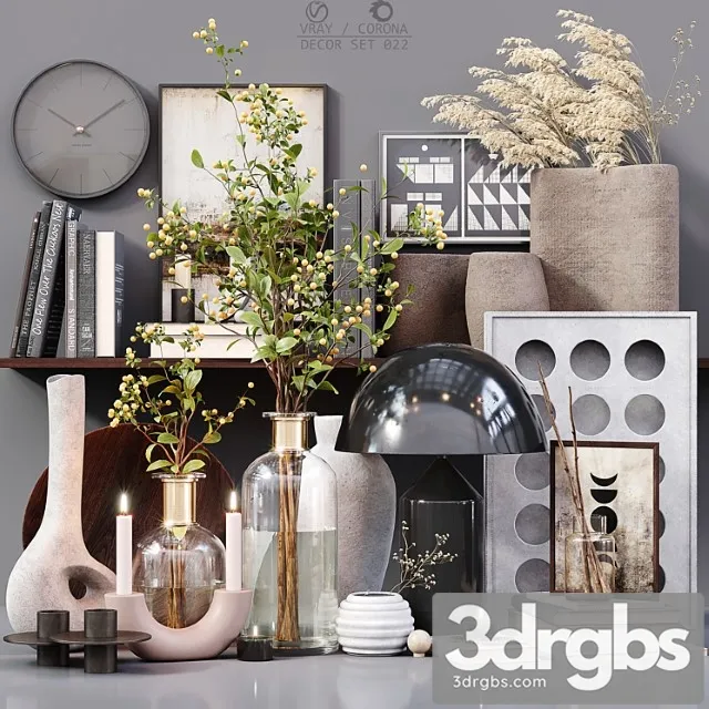 Decor set 022 3dsmax Download