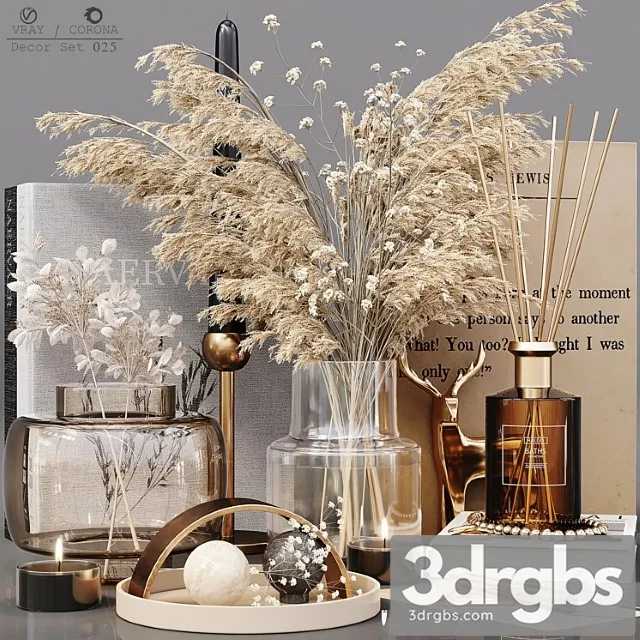 Decor Set 025 3dsmax Download