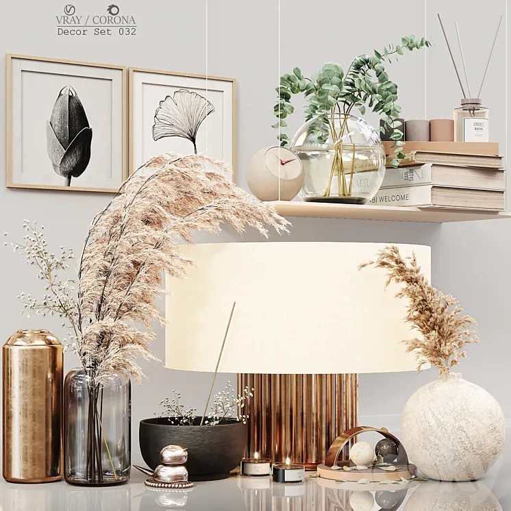 Decor Set 032 3DS Max