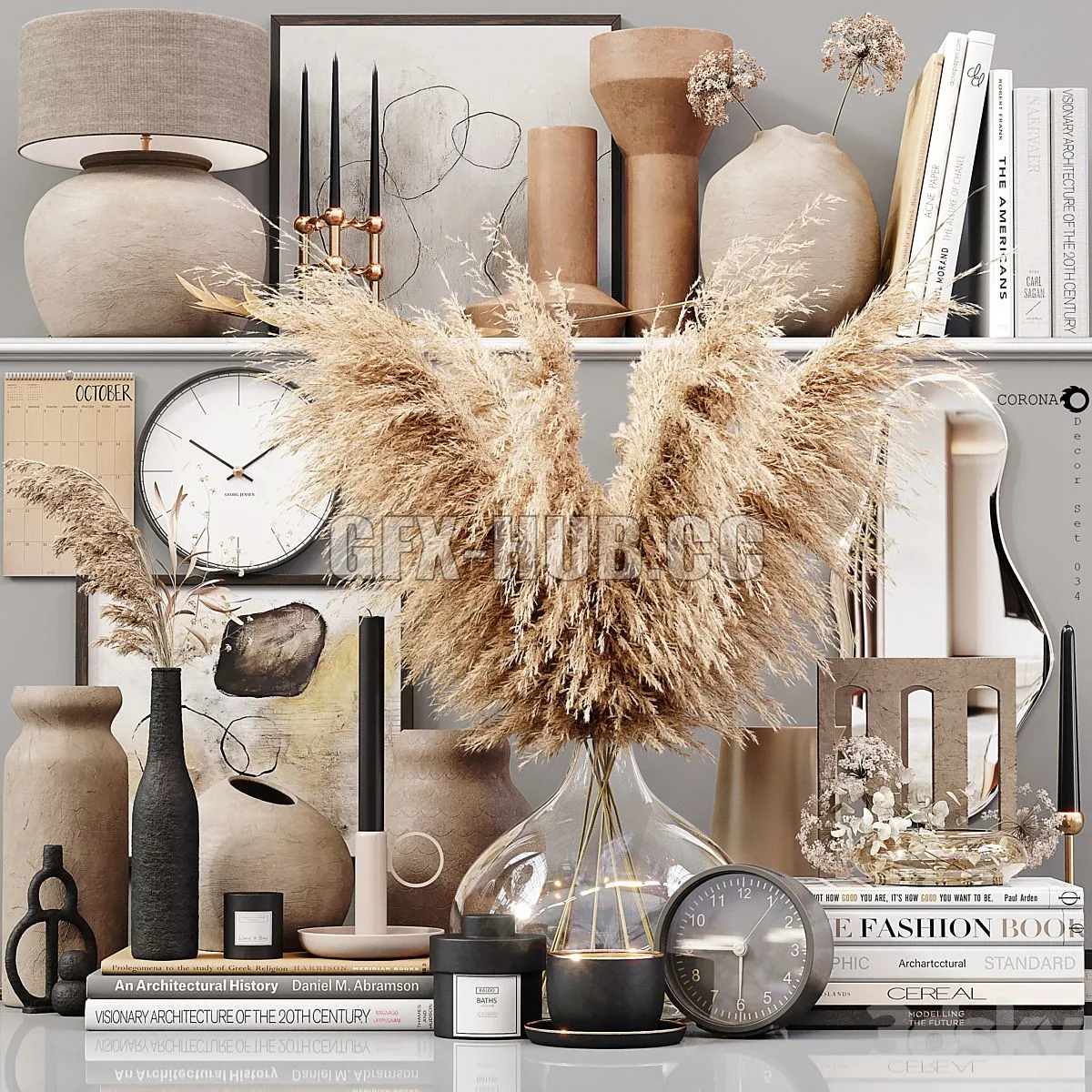 Decor Set 034 3dsMax Model