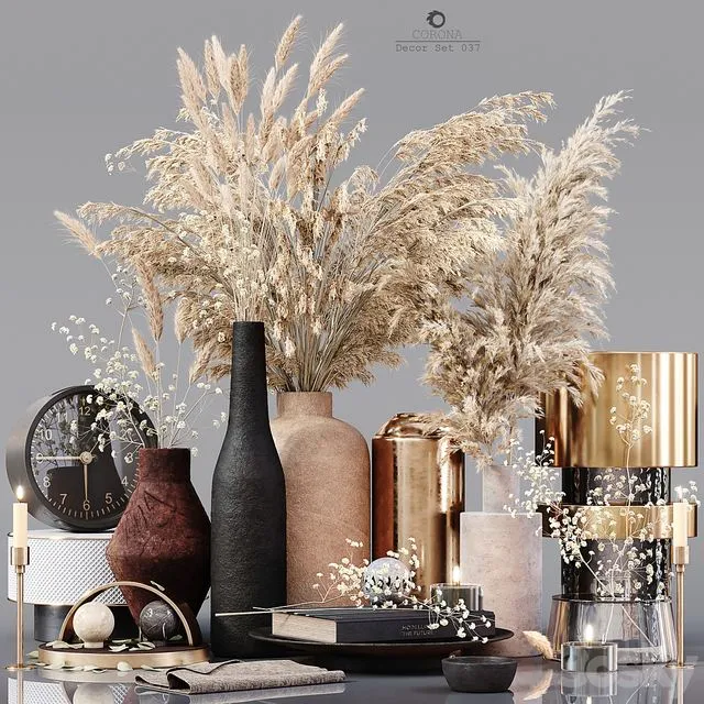 Decor Set 037 3dsMax Model