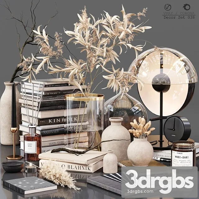 Decor Set 038 3dsmax Download