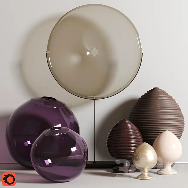 Decor Set # 04 3ds Max