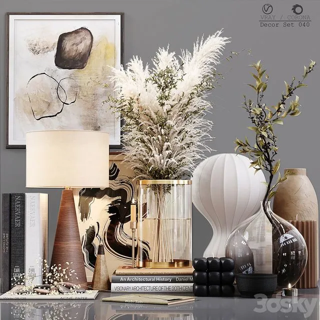 Decor Set 040 3dsMax Model