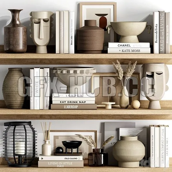 Decor Set 046 3dsMax Model