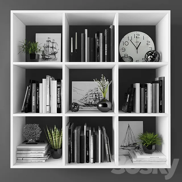 Decor set 05 3ds Max
