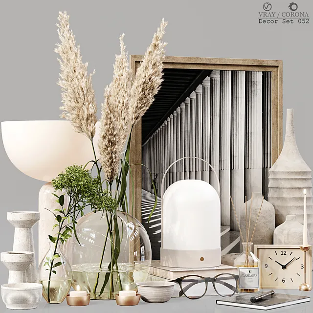Decor Set 052 3DSMax File