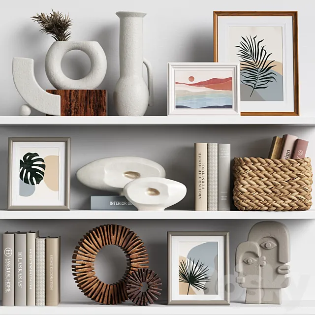 Decor Set 103 3DS Max Model