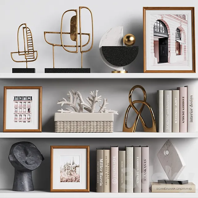 Decor Set 114 3ds Max