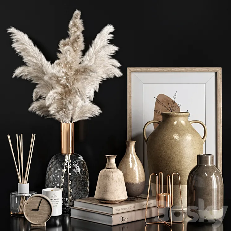 Decor set 12 3DS Max