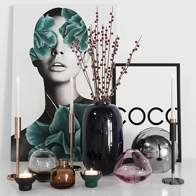 Decor set 13 3DS Max Model