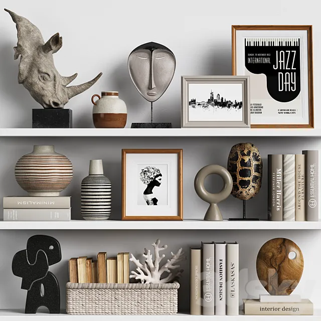 Decor Set 180 3ds Max