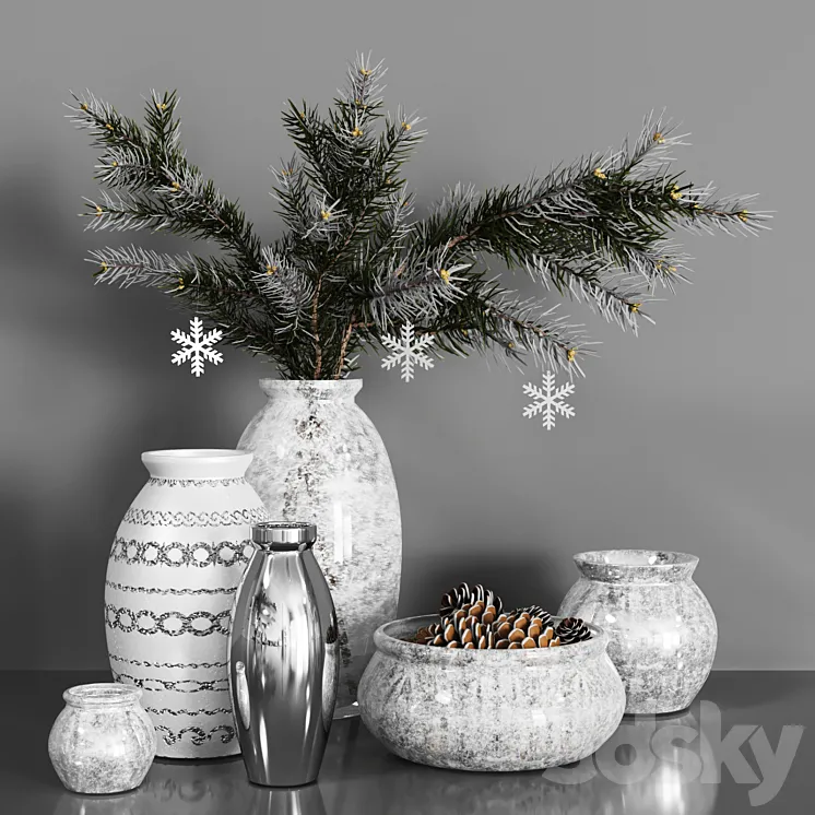 Decor set 20 3DS Max