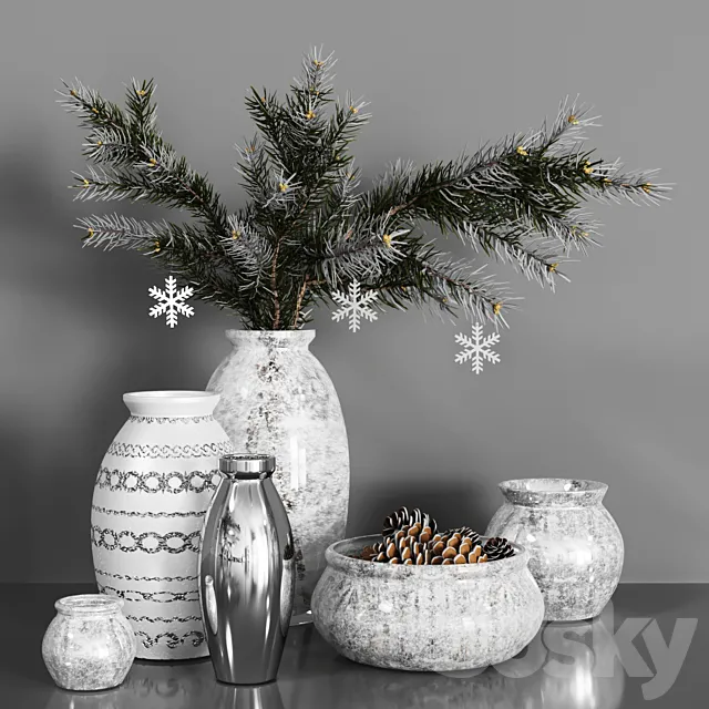 Decor set 20 3DSMax File