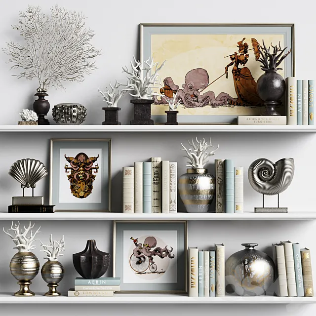 Decor Set 21 3DS Max Model