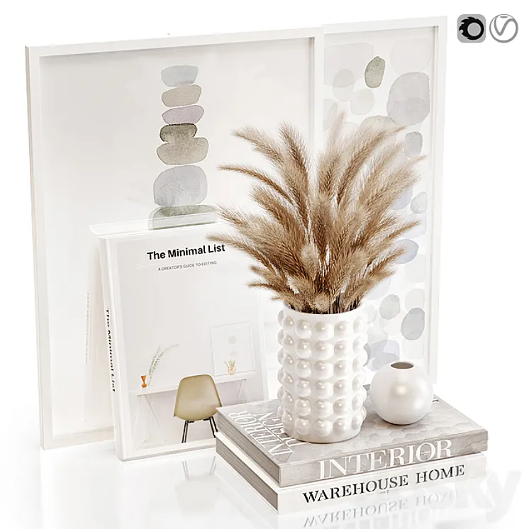 Decor set 23 3DS Max