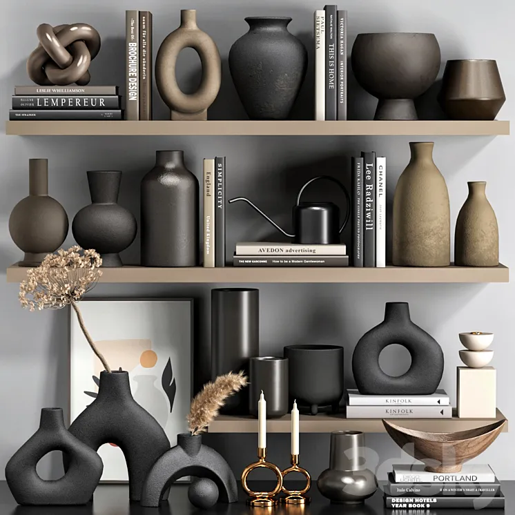 Decor set 24 3DS Max