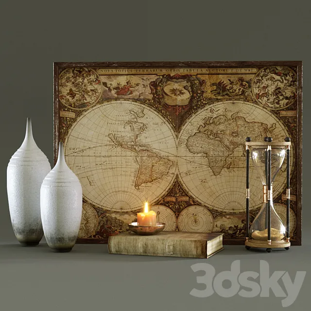 Decor Set 3ds Max