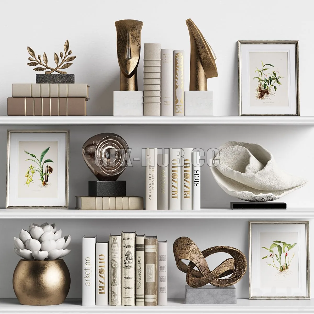Decor Set 67 3dsMax Model