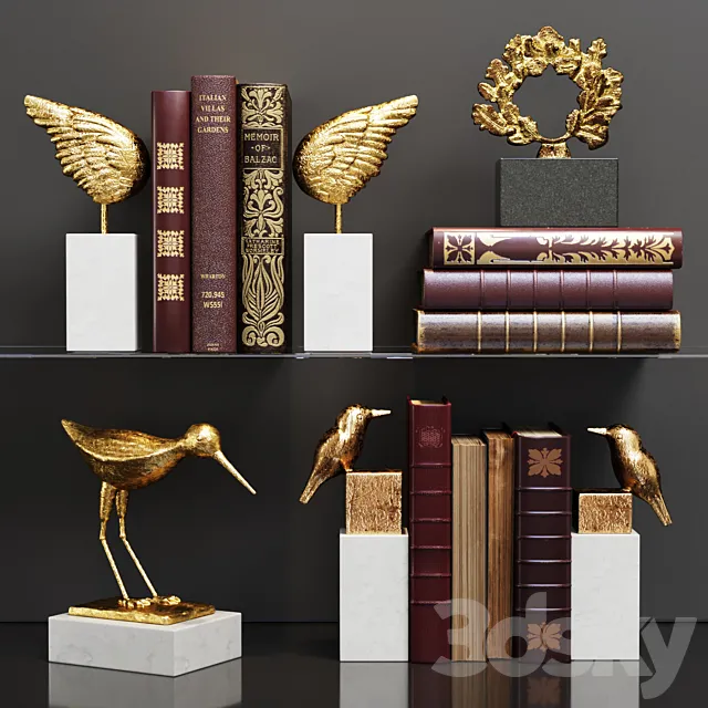 Decor Set 68 3ds Max