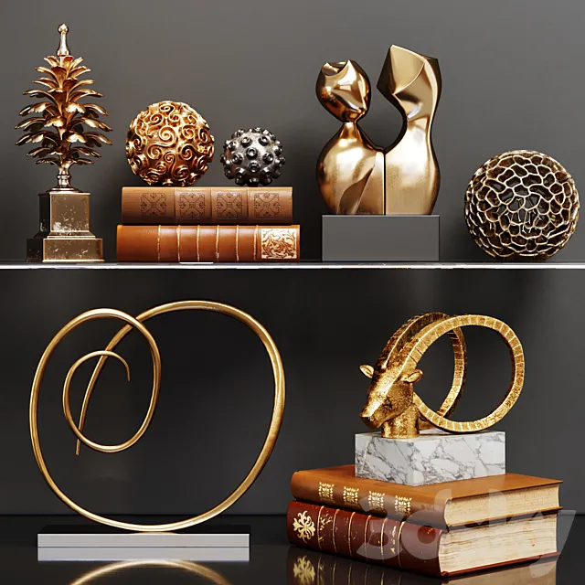 Decor Set 70 3ds Max