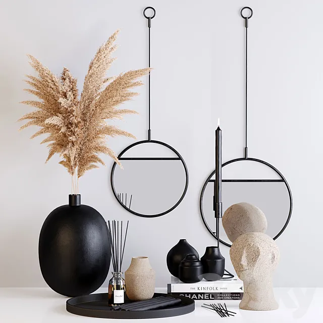 Decor set by Housewolf 3DS Max Model