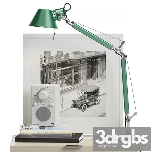 Decor set for nightstand