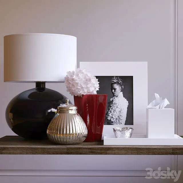 Decor set Kelly Hoppen 2 3dsMax Model